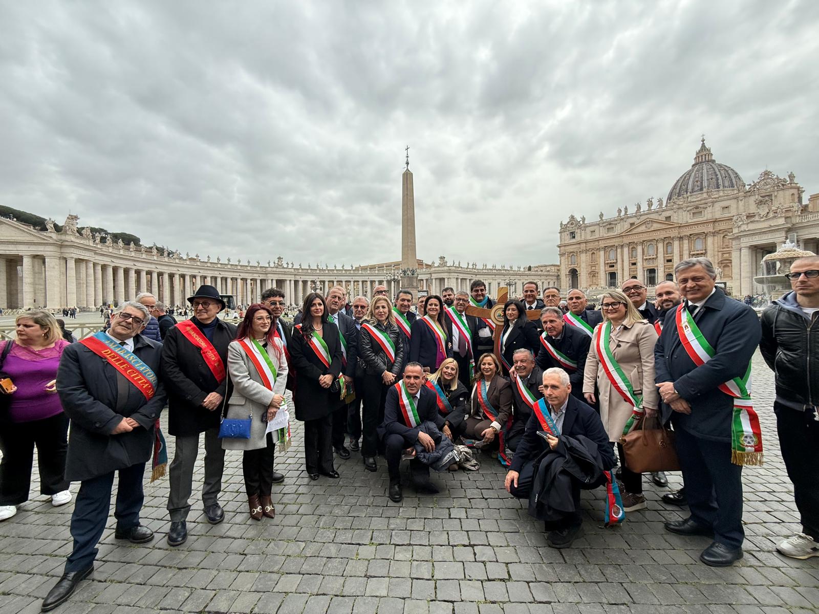 Festeggiato in Vaticano il giubileo delle città del Crocifisso, presente anche Geraci Siculo